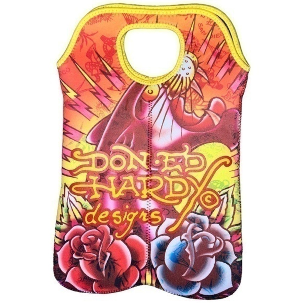 ▶️ Ed Hardy ◀️ Beverage tote